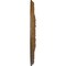 Ekena Millwork Baile Ceiling Medallion (Fits Canopies up to 3 1/4"), 20"OD x 1 5/8"P, Smokey Topaz Crackle CM20BLSTC - alternate 2
